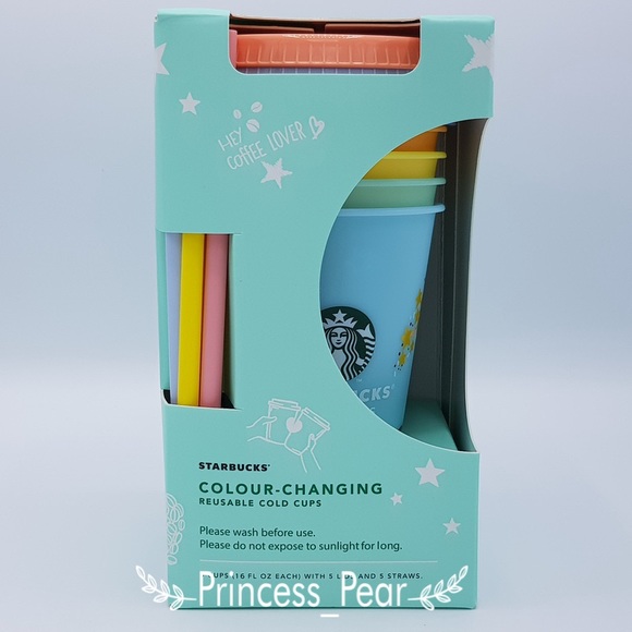 Starbucks COLOR CHANGING Reusable Grande 16 oz - Picture 9 of 11